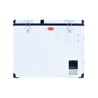 Snomaster 72lt Dual Compartment Stainless Steel Fridge/Freezer - SMDZ-CL72D