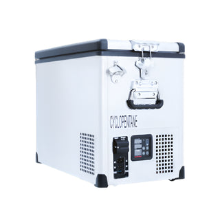 SnoMaster 42l Stainless Steel Single Compartment Portable Fridge/Freezer AC/DC - SMDZ-TR42S