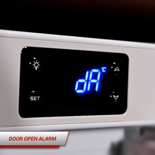 SnoMaster White with Stainless Steel Door Trim 97L Under-Counter Freezer - SM-220F