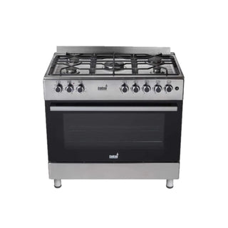 Totai 90 cm 5-Burner Silver Gas Electric Oven 03/T800E