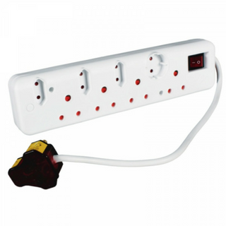 Ellies High Surge Protection 8-way Multi-plug FBWP3