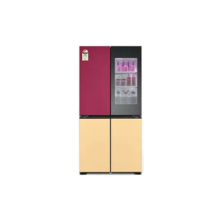 LG 617l Colour Changing LED MoodUp™ Multi-Door Fridge Freezer - GR-A24FDMMB