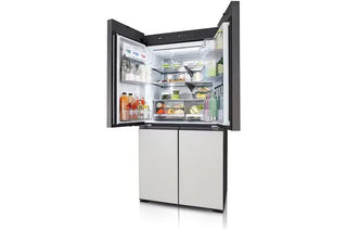 LG 617l Colour Changing LED MoodUp™ Multi-Door Fridge Freezer - GR-A24FDMMB