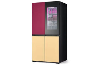 LG 617l Colour Changing LED MoodUp™ Multi-Door Fridge Freezer - GR-A24FDMMB