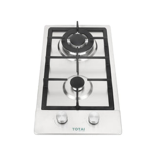 Totai 2 Burner Stainless Steel Gas Hob (03/TS2BNR-SS)