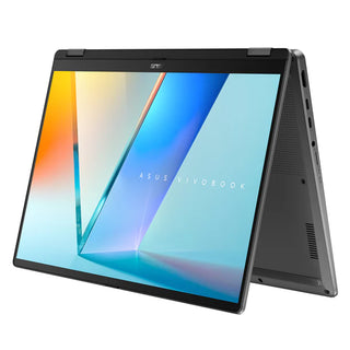 ASUS VIVOBOOK FLIP | 14.0-inch WUXGA (1920 x 1200) OLED 16:10 Touch | Intel® Core™ Ultra 5 Processor 226V 16GB 2.1 GHz (8MB Cache, up to 4.5 GHz, 8 cores, 8 Threads); Intel® AI Boost NPU up to 40  LPDDR5X 16GB (non-upgradable)  512GB