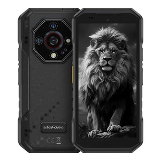 Ulefone Armor X32 Pro 5.65-inch Rugged Phone - MediaTek Dimensity 6300 256GB ROM 8GB RAM 5G Android 15 Black