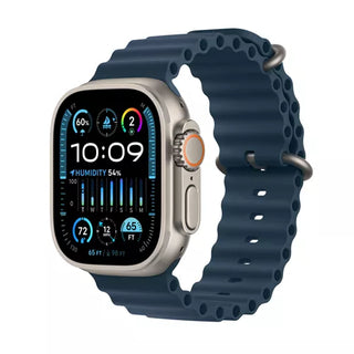 Apple Watch Ultra 2 GPS + Cellular, Titanium Case with Ocean Band (49mm) - Blue Ocean