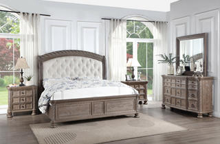 Weston 2 Piece Bedroom Suite, Grey Oak