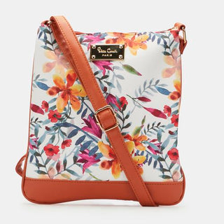 Pierre Cardin Aasha Floral Crossbody Bag | Orange – PCL05128FLOR-A0