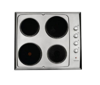 Telefunken 60cm Electric Hob - Stainless Steel -500SC