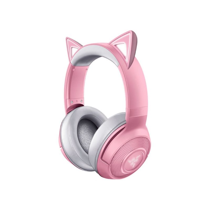 Razer Kraken BT Kitty Edition Wireless Bluetooth Gaming Headset – Quartz Pink - RZ04-03520100-R3M1