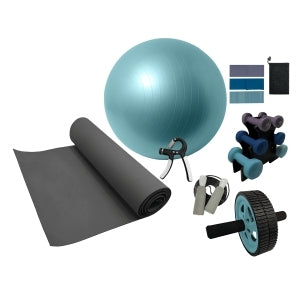 Volkano Active Home Gym Kit 7pc Set - Multi  VA-1017-ML