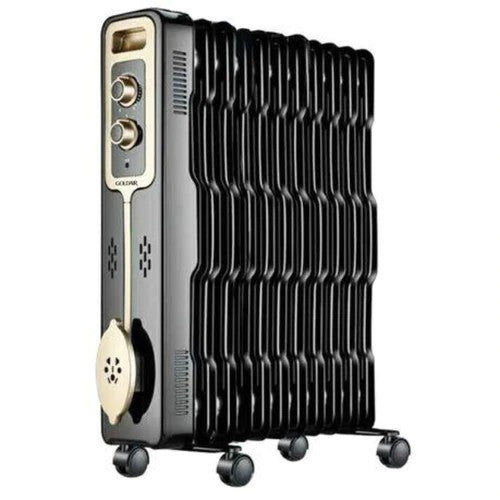 Goldair 11 Fin Oil Radiator Heater Black GOR111