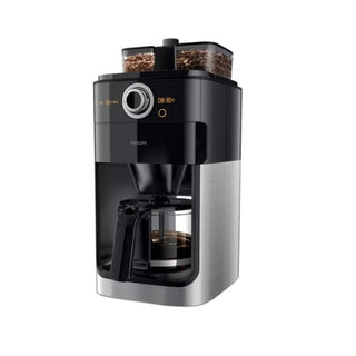 Philips 1.2L Grind & Brew Coffee Maker - Black/Silver - HD7762/00