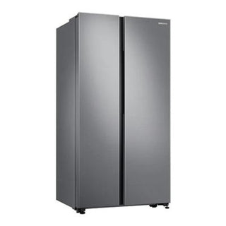 Samsung 647L Net 2 Door Frost Free Side by Side Fridge - Gentle Silver RS62R5011M9