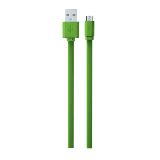 Volkano Micro USB Cable Slim Series - Lime CAB343-LG