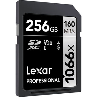 Lexar 256GB Professional 1066X UHS-1 SDXC Memory Card – MEMLXSD1066P256