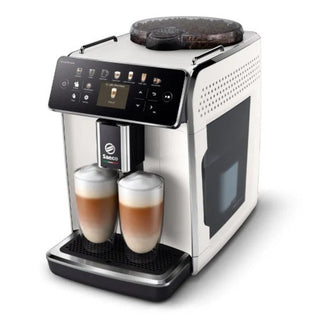 Philips Saeco Granaroma Full Auto Espresso Coffee Machine - White - SM6580/20