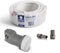 Single Satellite / DSTV LNB Replacement Kit. Includes cable and connectors