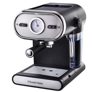 Russell Hobbs Black Vintage Espresso Maker RHVEM01 859942