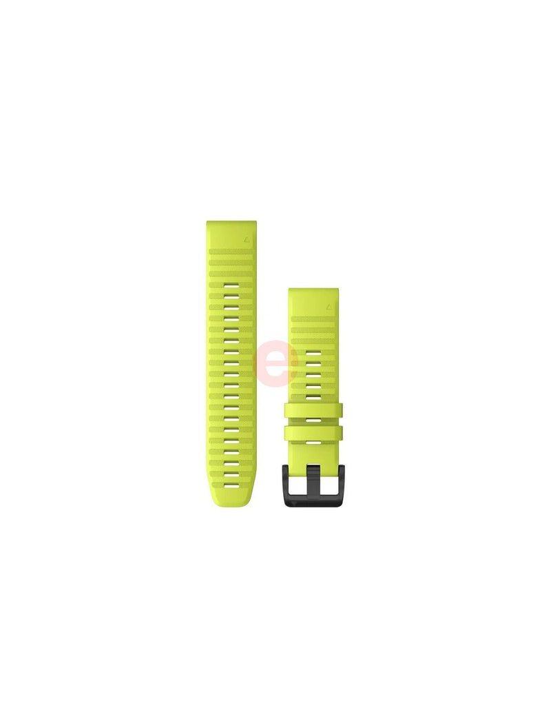 Garmin QuickFit 22 Watch Bands - Amp Yellow Silicone 010-12863-04