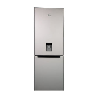 KIC Combination Fridge Freezer with Water Dispenser Metallic 344L KBF 639/2 ME WATER