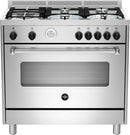 La Germania 90cm Gas Hob & Gas Oven / Gas Grill - Stainless Steel AMS95C81BX