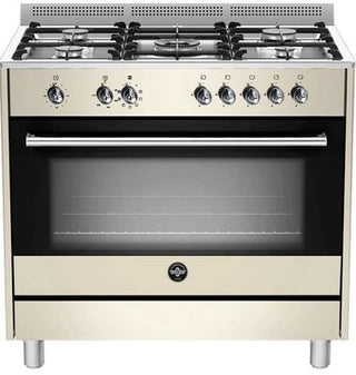 La Germania 90cm Rustica Gas Hob & Electric Oven - Cream RUS95C61LDCR