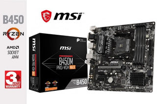 MSI ProSeries  Motherboard (B450M PRO-VDH Max)