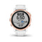 Garmin fenix 6S Pro Outdoor Smartwatch (42mm) - Rose Gold With White Band