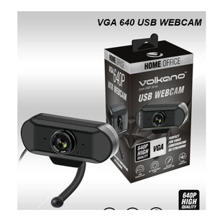 Volkano Webcam Zoom Series 640P USB Webcam