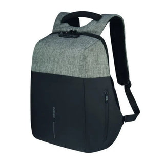 Volkano Smart Deux Laptop Backpack Black/Lt Grey. VK-7081-BKGR