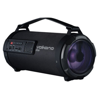 Volkano Urban Series Fabric Tube Bluetooth Speaker - Black  VK-3304-BK