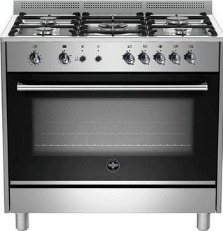 La Germania 90cm Rustica Gas Hob & Gas Oven / Gas Grill - Stainless Steel RUS95C81DX