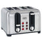Defy 4 Slice Toaster Stainless Steel TA4203S