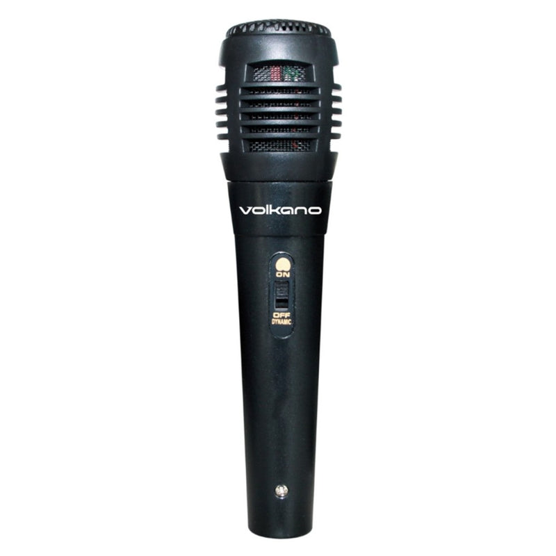 Volkano Vocal series ABS wired microphone – Black