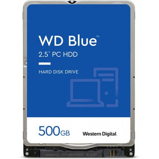Western Digital Blue 500GB sATA 2.5 128MB Cache HDD