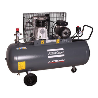 Automan AC 30 E 200L 2.2KW 3HP 230V Belt Drive Mobile Air Compressor  COMPRA-232