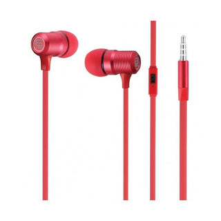 Bounce Beat Series Red/Black Earphone BO-1006-RD/BK