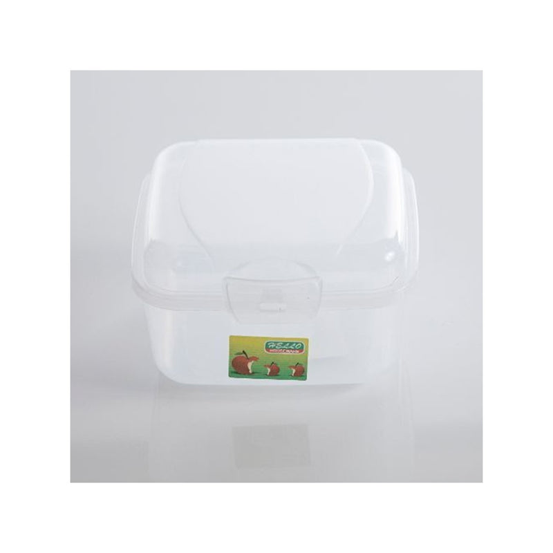 Clear square fruit box