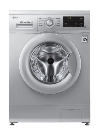 LG 7kg Luxury Silver Front Loader Washing Machine -FH0J3HDNP5P