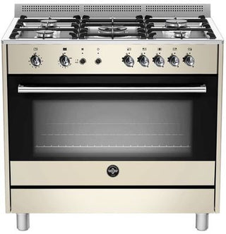 La Germania 90cm Rustica Gas Hob & Gas Oven / Gas Grill - Cream RUS95C81DCR
