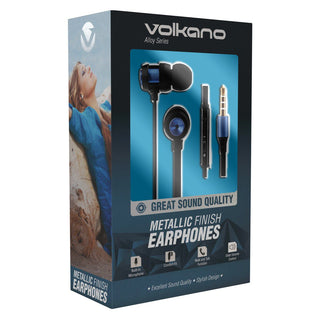 Volkano Alloy Series Metal Earphones