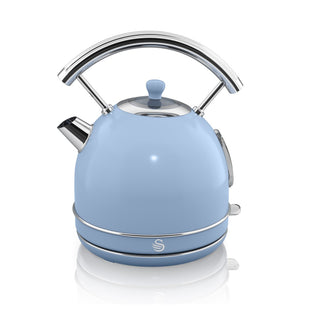 Swan 1,7 Litre Blue Dome Cordless Kettle