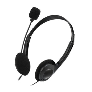 Volkano Stereo Headset Microphone Chat 2 series Headset microphone 3.5 mm, 2m cable VK 20151 BK