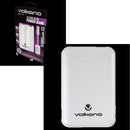 Volkano Ultra Slim 5000 MAH Powerbank with built in overcharge protection White