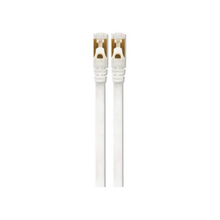 VolkanoX Giga series Cat 7 Ethernet cable 5meter - white, gold tips VK-20065-WT