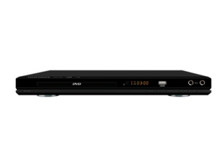 Telefunken Black DVD Player with USB TDV-322