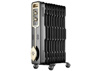 Goldair Fin Oil Radiator Heater Black GOR-999